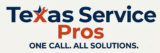 Texas Service Pros Logo - One Call. All Solutions.